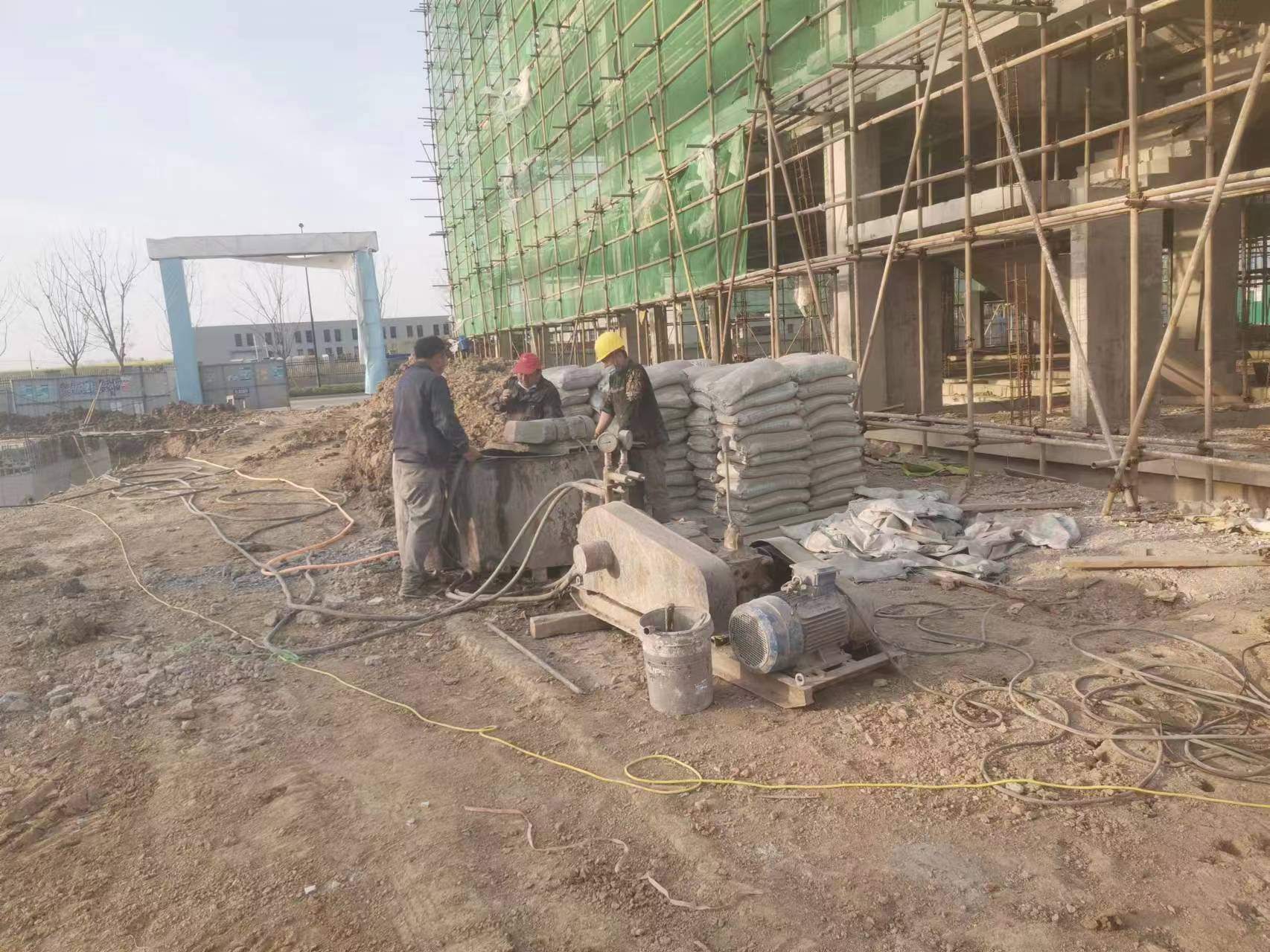 建始别墅下沉注浆